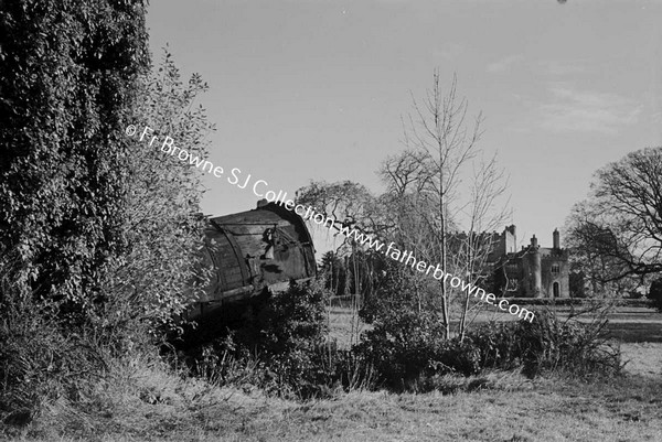 BIRR CASTLE  RUINS OF TELESCOPE HOUSE AND DETAILS